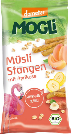 MOGLi Müsli Stangen mit Aprikose, ab 3 Jahren, 70g