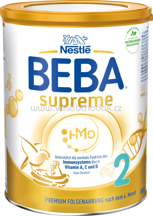 Nestlé BEBA Folgemilch Supreme 2, ab dem 7. Monat, 800g