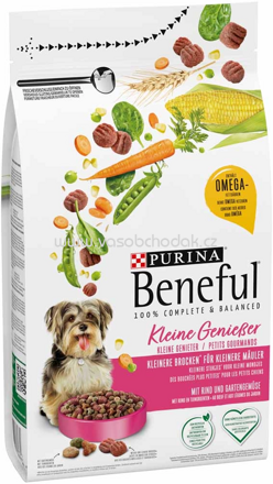 Purina Beneful Kleine Genießer mit Rind, Gartengemüse und Vitaminen, 1,4 kg