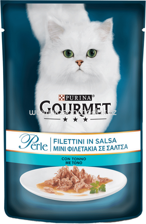 Purina Gourmet Perle Erlesene Streifen mit Thunfisch, 85g