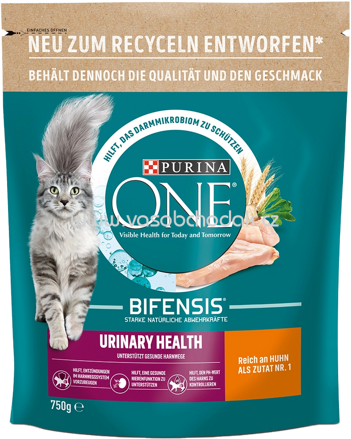 Purina ONE Urinary Health reich an Huhn und Weizen, 750g