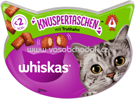 Whiskas Knuspertaschen mit Truthahn, 60g