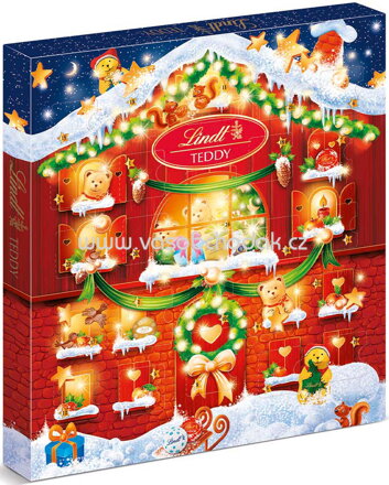 Lindt Teddy kleiner Adventskalender, 128g