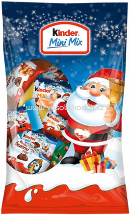 Kinder Mini Mix Beutel Santa, 54g