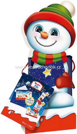 Kinder Mix Geschenk-Tüte Schneemann, 193g