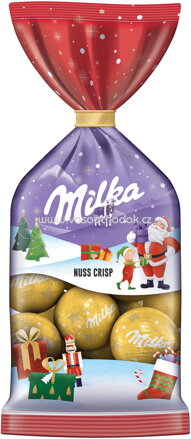 Milka Weihnachts-Kugeln Nuss-Crisp, 100g