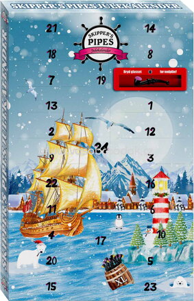 Cloetta Skipper's Pipes Adventskalender, 452g