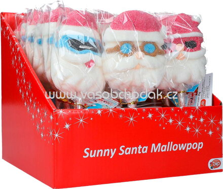 BIP Happy Holidays Lollipop Sunny Santa Mallowpop, 18x35g, 630g