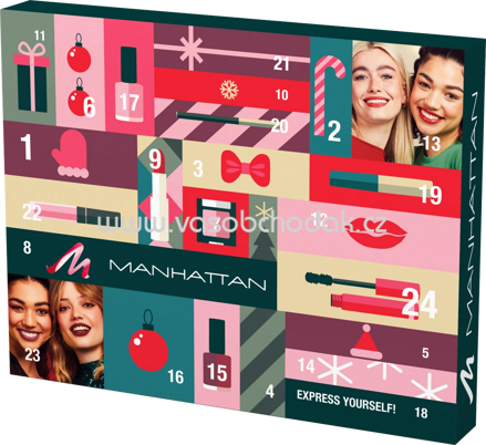 Manhattan Cosmetics Adventskalender 2024 Express Yourself, 1 St