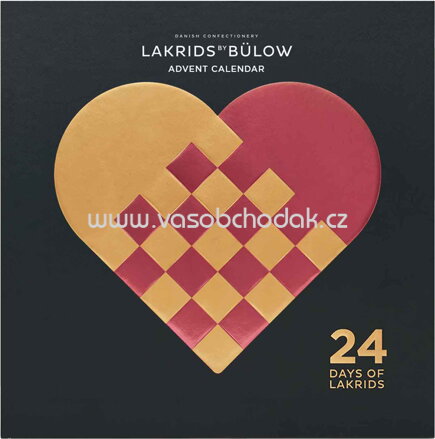 Lakrids by Bülow Christmas Adventskalender, 345g