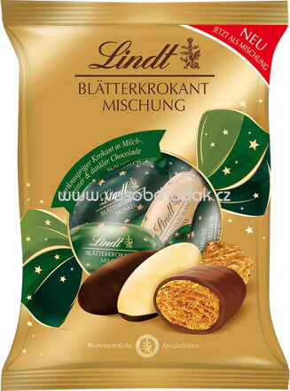 Lindt Blätterkrokant Zapfen Mischung, 90g