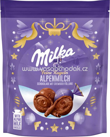 Milka Feine Kugeln Alpenmilch, 90g