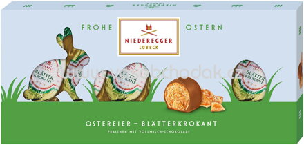 Niederegger Blätterkrokant-Eier, 100g