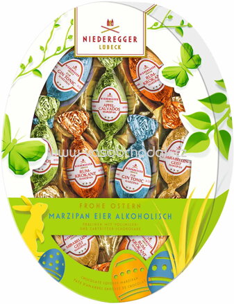 Niederegger Marzipan-Eier-Variationen alkoholisch, 150g