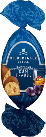 Niederegger Marzipan-Ei Rum-Traube, 100g