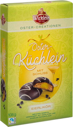 Wicklein Oster-Küchlein mit Schuss Eierlikör, 108g