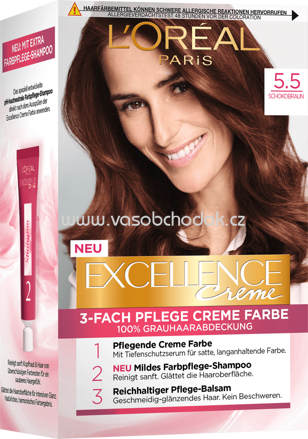 L'ORÉAL Paris Excellence Creme Haarfarbe Schokobraun 5.5, 1 St