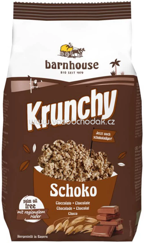 Barnhouse Krunchy Schoko, 375g