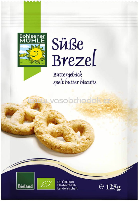 Bohlsener Mühle Süße Brezel, 125g