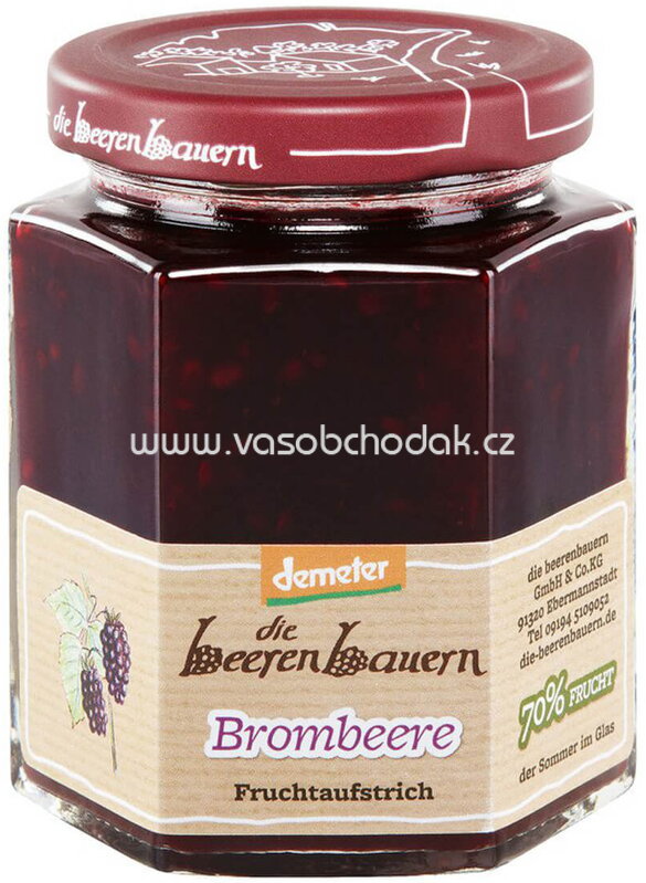 die beerenbauern Konfitüre Brombeere, 200g