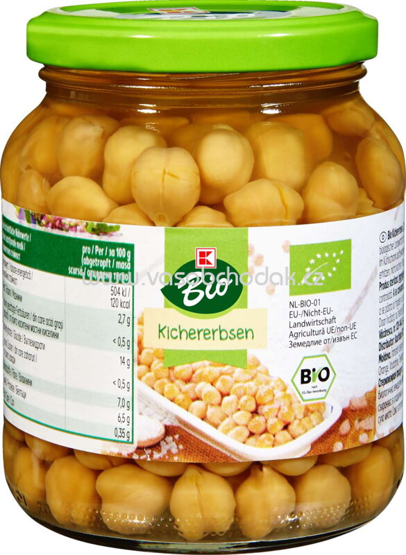 K-Bio Kichererbsen, 330g