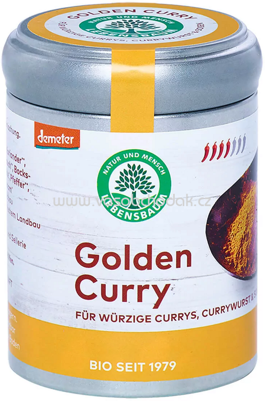 Lebensbaum Golden Curry, Dose, 55g