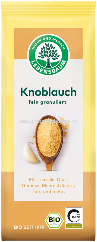 Lebensbaum Knoblauch, fein granuliert, 70g