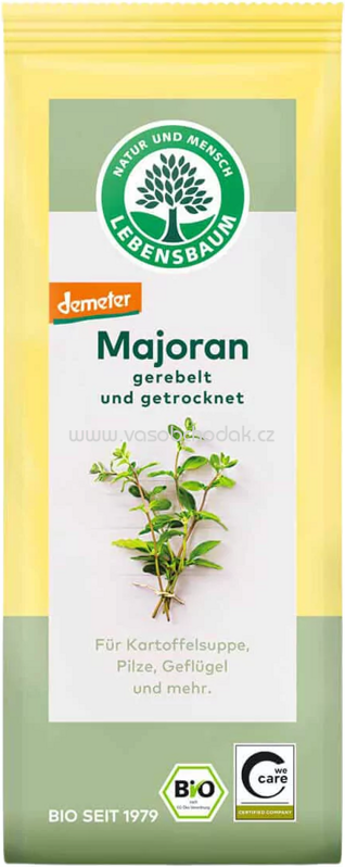 Lebensbaum Majoran, gerebelt, 12,5g