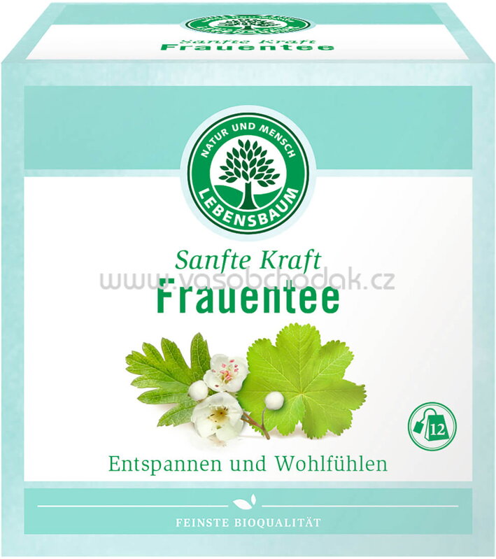 Lebensbaum Sanfte Kraft Frauentee, 12 Beutel