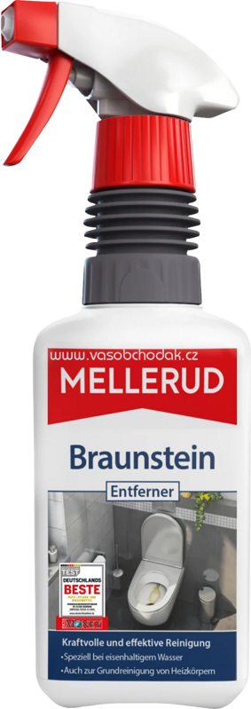 Mellerud Braunstein Entferner für Bad, WC & Heizkörper, 500 ml