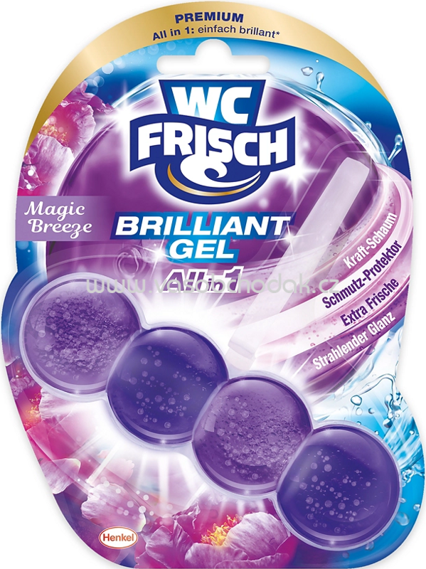 WC Frisch Brilliant Gel Magic Breeze, 1 St