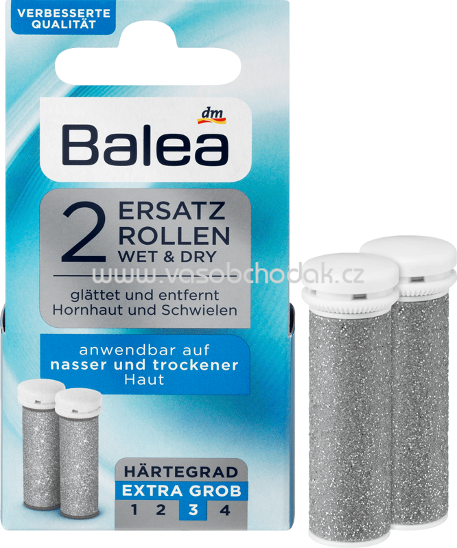 Balea Ersatzrollen Hornhaut-Entferner (Stufe 3) extra grob, 2 St