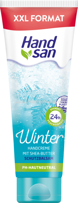 Handsan Handcreme Winter mit Shea-Butter, 120 ml