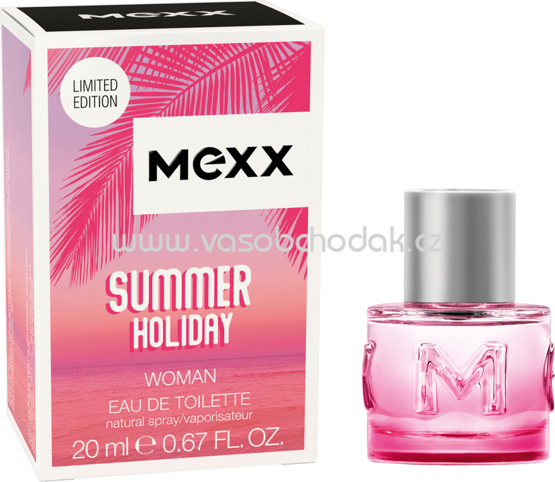 Mexx Eau de Toilette Summer Holiday Woman, 20 ml