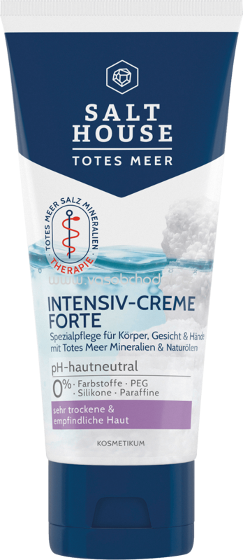 Salthouse Pflegecreme Totes Meer Therapie Intensiv Creme FORTE, 100 ml Salthouse Pflegecreme Totes Meer Therapie Intensiv Creme FORTE, 100 ml