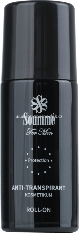 Soummé Deo Roll-on Antitranspirant men schwarz, 50 ml Soummé Deo Roll-on Antitranspirant men schwarz, 50 ml