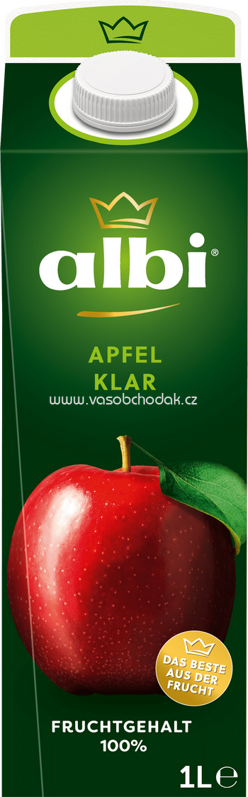 Albi Apfel klar, 1l