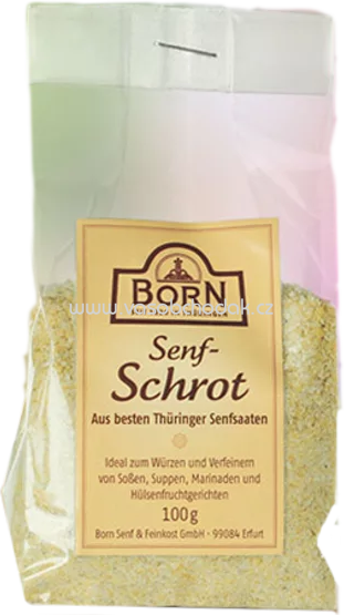 Born Senf Schrot, 100g