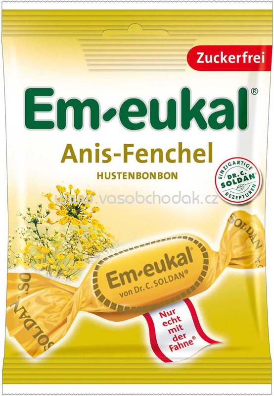 Em-eukal Anis-Fenchel zuckerfrei, 75g