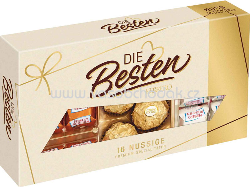 Ferrero Die Besten von Ferrero Nussige, 16 St, 155g Ferrero Die Besten von Ferrero Nussige, 16 St, 155g