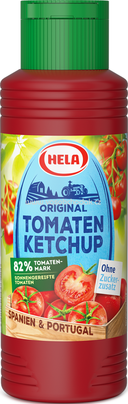 Hela Original Tomaten Ketchup, ohne zuckerzusatz, 300 ml Hela Original Tomaten Ketchup, ohne zuckerzusatz, 300 ml