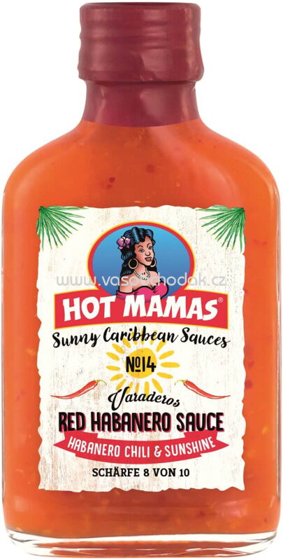 HOT MAMAS No.14 Red Habanero Sauce, 95 ml