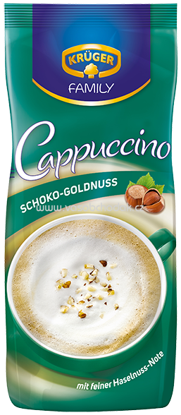 Krüger Cappuccino Schoko-Goldnuss, 500g