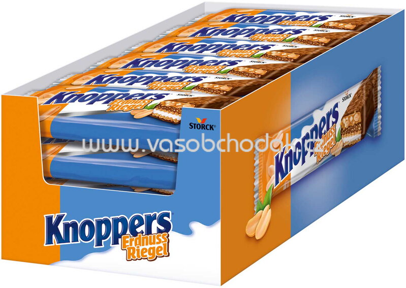 Knoppers Erdnussriegel, 24x40g St, 960g