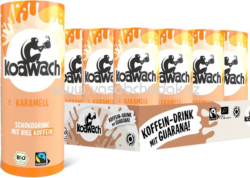 Koawach Schokodrink Karamell, 12x235 ml