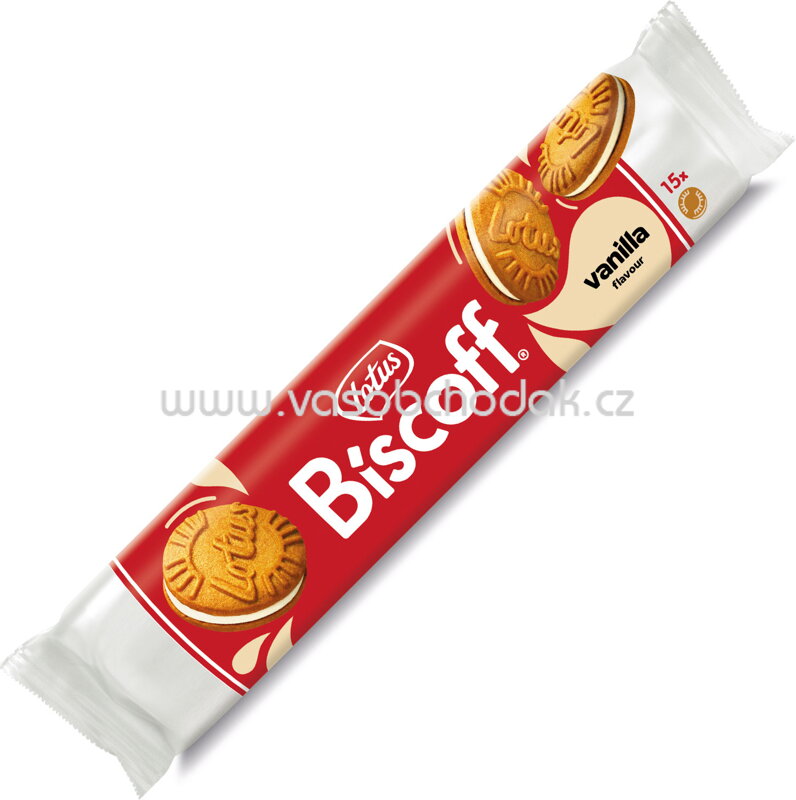 Lotus Biscoff Doppelkeks Vanilla, 15 St, 150g