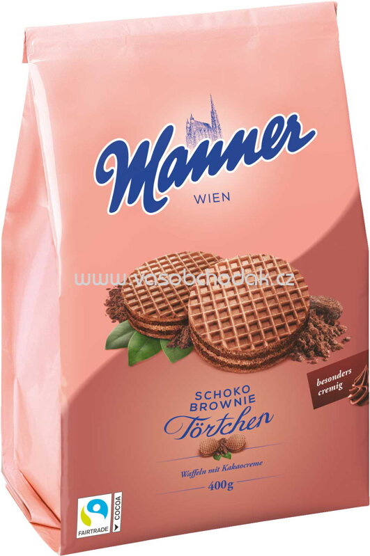 Manner Törtchen Schoko Brownie, 400g