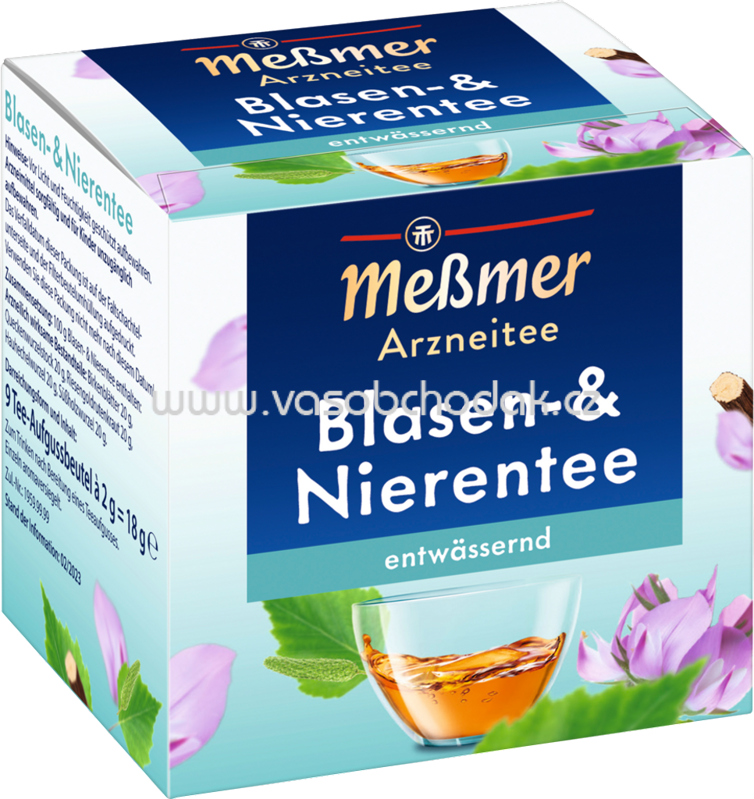 Meßmer Arzneitee Blasen & Nierentee, 9 Beutel