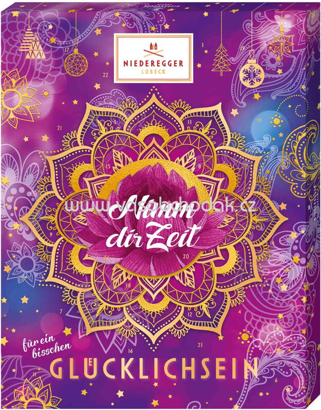 Niederegger Glücklichsein Adventskalender, 300g