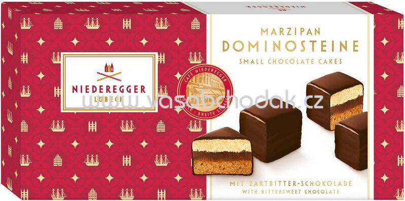 Niederegger Lübeck Marzipan Dominosteine, 125g